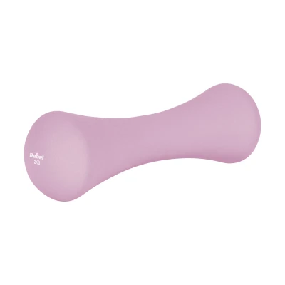 Rebel RBA-2329-2 Liatinové neoprénové činky 2×2 kg, ružové