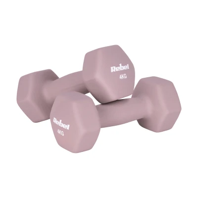 Rebel RBA-2330-S5 Sada litinových HEX činek s neoprenem 30 kg (2x1/2x2/2x3/2x4/2x5 kg)