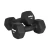 Rebel RBA-2330-7 Litinové neoprenové činky  HEX 2×7 kg, černé