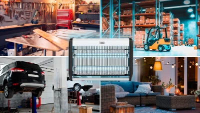 Teesa TSA0210 Lampa na hubení hmyzu 20 W (2×10 W)