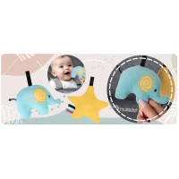 Nukido NK-52 Hojdacia stolička s hračkami, antracitová