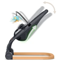 Nukido NK-52 Hojdacia stolička s hračkami, antracitová