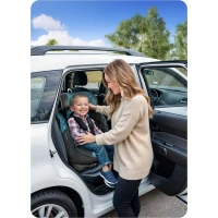 Autosedačka Nukido 710101 Prestige Line ISOFIX, i-Size 40-150 cm, 0-36 kg, čierna a modrá