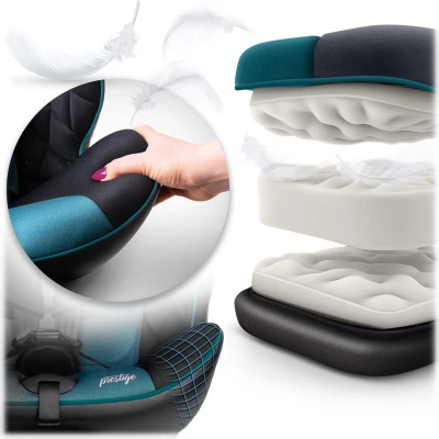 Autosedačka Nukido 710101 Prestige Line ISOFIX, i-Size 40-150 cm, 0-36 kg, čierna a modrá