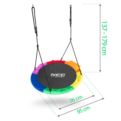 Neo-Sport 1040 Swingo XXL 95 cm hojdačka, farebná