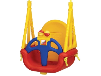 Ricokids 421 Dětská houpačka s chrastítkem Do-Re-Mi, 3 v 1
