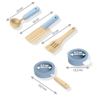 Ricokids 785200 Drevená interaktívna detská kuchynka