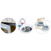 Ricokids 785200 Drevená interaktívna detská kuchynka