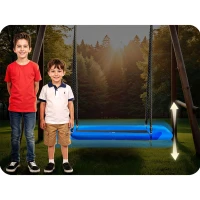 Neo-Sport NS-105 Houpačka hnízdo obdélníková Swingo 110 × 70 cm, modrá