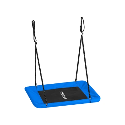 Neo-Sport NS-105 Houpačka hnízdo obdélníková Swingo 110 × 70 cm, modrá