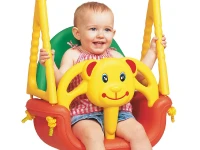 Ricokids 424 Dětská houpačka medvídek, 3 v 1