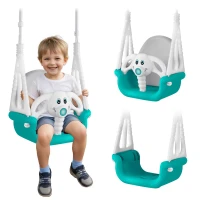 Ricokids 770201 Houpačka Sloník 3v1 - tyrkysová