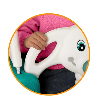 Ricokids 770201 Houpačka Sloník 3v1 - tyrkysová
