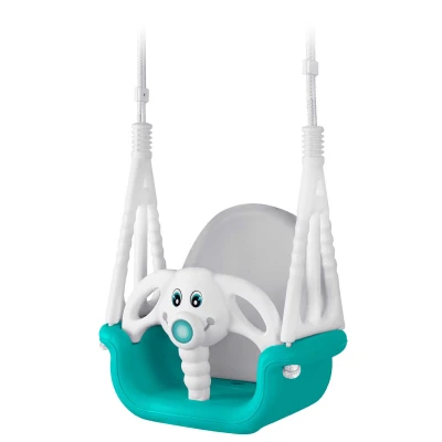 Ricokids 770201 Houpačka Sloník 3v1 - tyrkysová