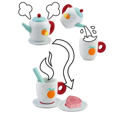 Ricokids RK-869 Drevená čajová súprava 