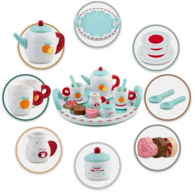 Ricokids RK-869 Drevená čajová súprava 