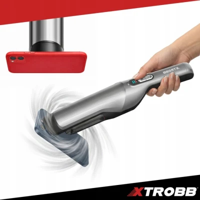 Xtrobb 24263 Bezdrátový vysavač do auta ProVac, 100 W, 2000 mAh, šedý