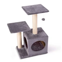Pethaus DR-263 Škrabadlo pre mačky 71 cm, svetlošedé