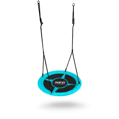Neo-Sport 1082 Swingo 105 cm hniezdová hojdačka, tyrkysová
