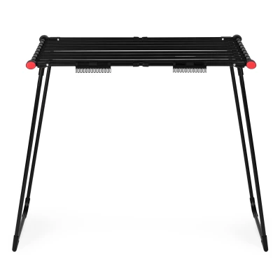 ModernHome BJ-1928-2 Teleskopický sušák na prádlo 19 m, skládací, černý