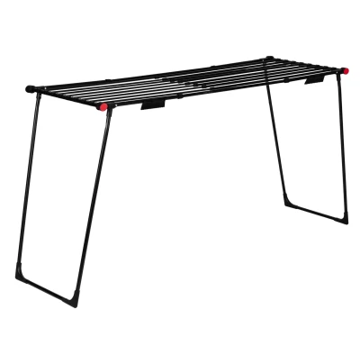 ModernHome BJ-1928-2 Teleskopický sušák na prádlo 19 m, skládací, černý