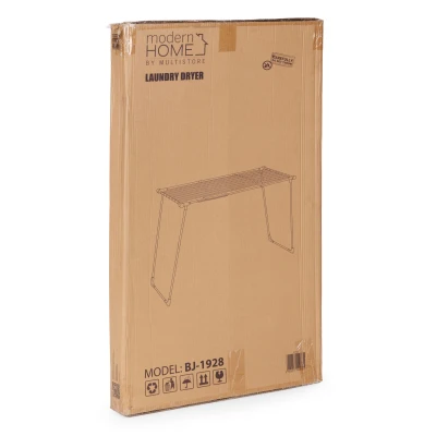 ModernHome BJ-1928-2 Teleskopický sušák na prádlo 19 m, skládací, černý