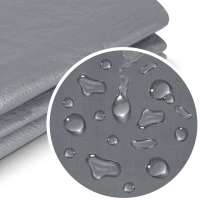 Plonos 450006 Plachta 600 × 800 cm 120 g/m², sivá