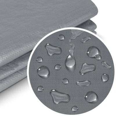 Plonos 450006 Plachta 600 × 800 cm 120 g/m², sivá