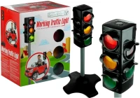 LEAN Toys 3652 Světelný dopravní semafor pro děti, 72 cm