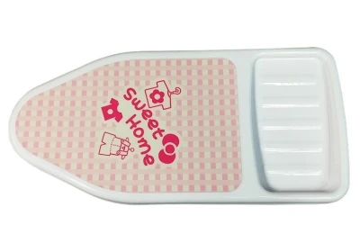 LEAN Toys 4847 Dětské žehlící prkno s žehličkou, růžové