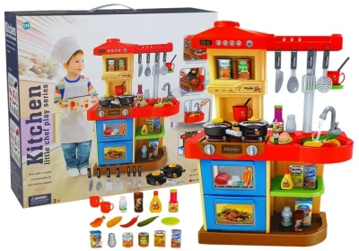 LEAN Toys 4530 Kuchyňa pre najmenších so zvukmi a svetlami
