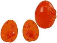 LEAN Toys 8523 Plastelínové dinosaury – vajcia a formy, 12 kusov, 4 farby