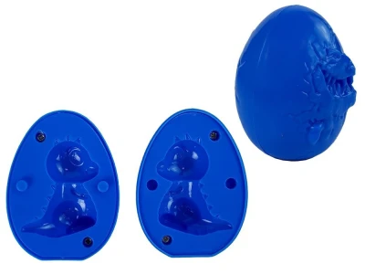 LEAN Toys 8523 Plastelínové dinosaury – vajcia a formy, 12 kusov, 4 farby