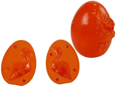 LEAN Toys 8523 Plastelínové dinosaury – vajcia a formy, 12 kusov, 4 farby