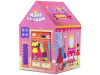 LEAN Toys 10517 Detský stan pre princezné Krása salón, ružový