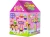 LEAN Toys 10520 Dětský stan zábavní park 123 x 82 cm, růžový