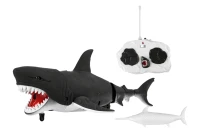 LEAN Toys 10388 Diaľkovo ovládaný žralok R/C, čierny