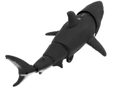 LEAN Toys 10388 Diaľkovo ovládaný žralok R/C, čierny