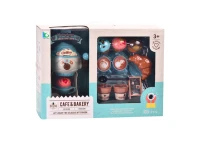 LEAN Toys 10797 Sada kaviarne s výrobníkom zmrzliny, šálkami a muffinkami