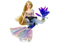 LEAN Toys 13903 Panenka Emily mořská panna s doplňky, zelená