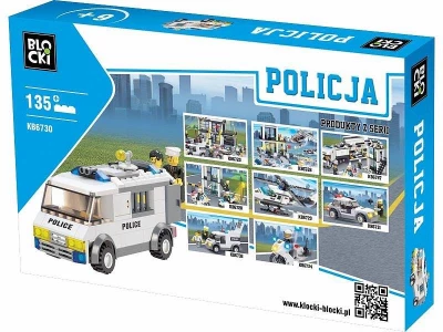 ICOM Blocki Stavebnice Policejní anton 135 dílů