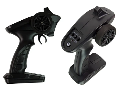 LEAN Toys 15355 Diaľkovo ovládaná motorová loď R/C 2,4 GHz, červená
