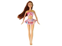 LEAN Toys 15183 Bábika s kajakom a príslušenstvom, ružová