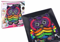 LEAN Toys 16065 Sada na výrobu šperkov, 3000 korálikov, sova
