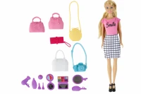 LEAN Toys 16206 Panenka Anlily s kabelkami a doplňky