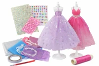 LEAN Toys 17066 Kreativní výtvarná sada na tvorbu šatů pro panenky
