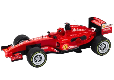 LEAN Toys 18603 RC závodní auto 1:12 se světly a zvuky, červené