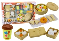 LEAN Toys 18137 Snídaňová sada se zeleninou a pokrmy, 38 dílů