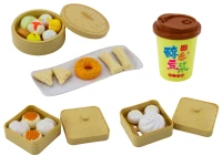 LEAN Toys 18137 Snídaňová sada se zeleninou a pokrmy, 38 dílů