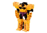 LEAN Toys 18800 Robotický tank se zbraní 2 v 1 Transformace X-Warrior, žlutý